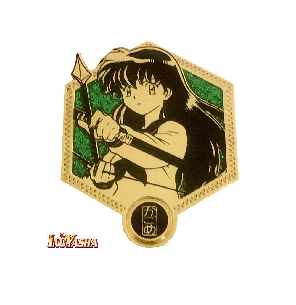 Inuyasha Kagome Higurashi Golden Series Anime Enamel Pin Set - Fundom