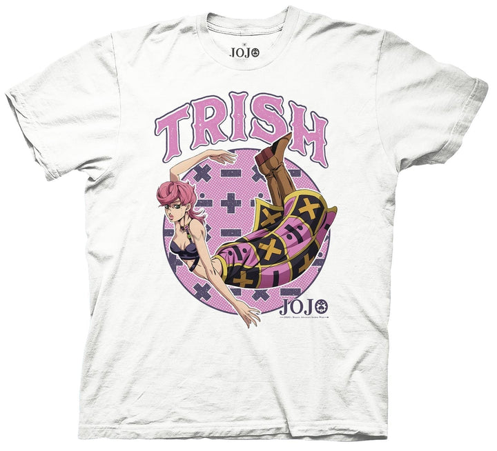 JoJo's Bizarre Adventure S4 Trish Math Symbols Officially Licensed Adult T-Shirt - Fundom