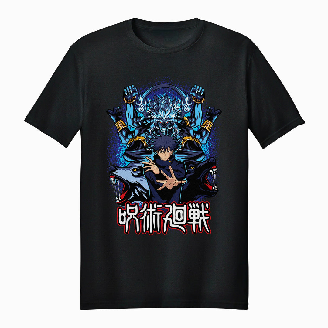 Jujutsu Kaisen Megumi Fushiguro Divine Dogs Adult Unisex T-Shirt - Fundom