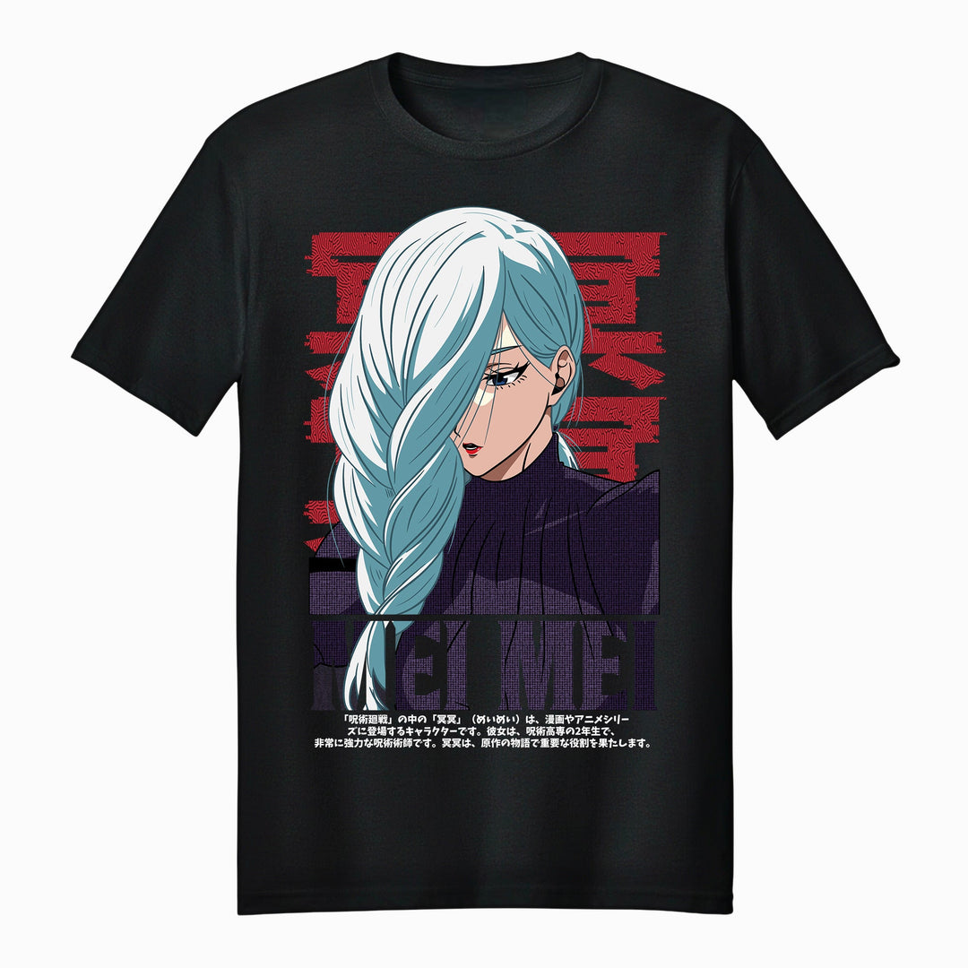 Jujutsu Kaisen Mei Mei Black Feathers Adult Unisex T-Shirt - Fundom