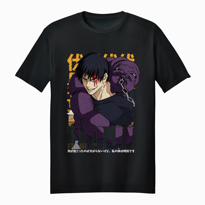 Jujutsu Kaisen Toji Fushiguro Cursed Fighter Adult Unisex T-Shirt - Fundom
