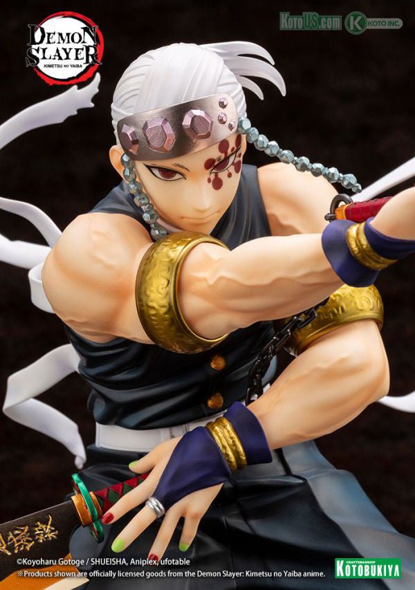 Kotobukiya - Demon Slayer: Kimetsu no Yaiba - Tengen Uzui ArtFX J Figure - Fundom
