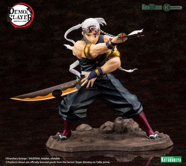 Kotobukiya - Demon Slayer: Kimetsu no Yaiba - Tengen Uzui ArtFX J Figure - Fundom