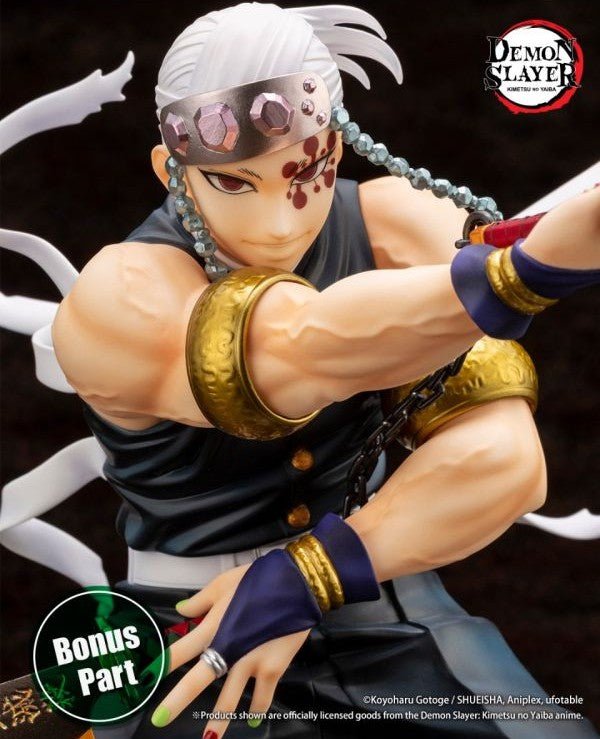 Kotobukiya - Demon Slayer: Kimetsu no Yaiba - Tengen Uzui ArtFX J Figure - Fundom