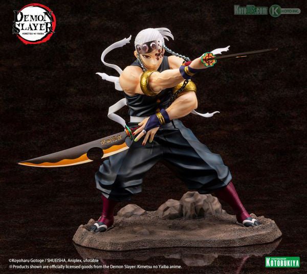 Kotobukiya - Demon Slayer: Kimetsu no Yaiba - Tengen Uzui ArtFX J Figure - Fundom