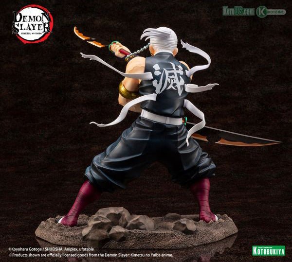 Kotobukiya - Demon Slayer: Kimetsu no Yaiba - Tengen Uzui ArtFX J Figure - Fundom