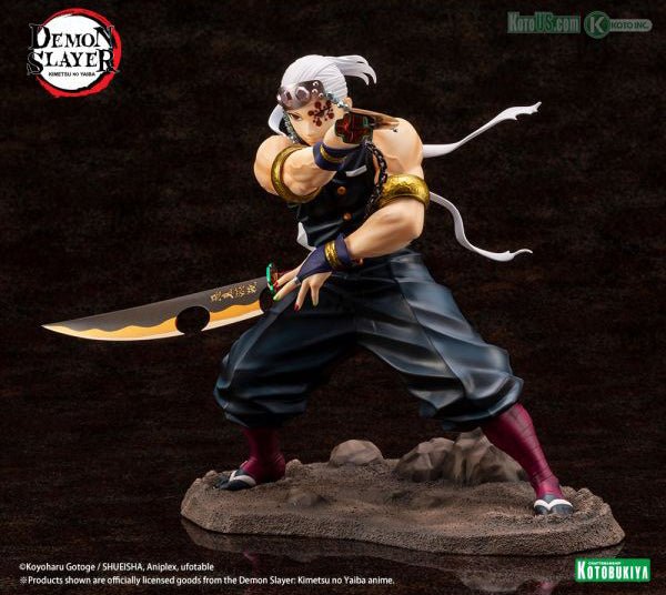 Kotobukiya - Demon Slayer: Kimetsu no Yaiba - Tengen Uzui ArtFX J Figure - Fundom