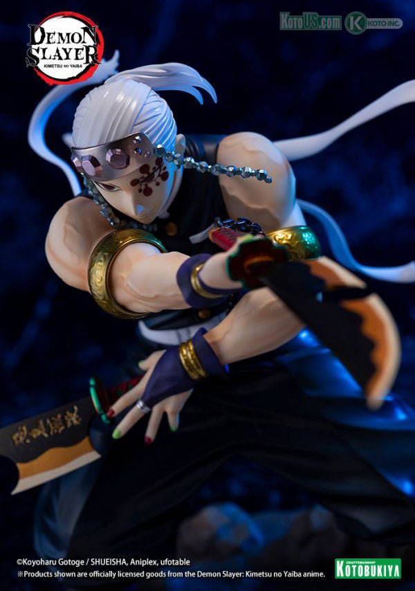 Kotobukiya - Demon Slayer: Kimetsu no Yaiba - Tengen Uzui ArtFX J Figure - Fundom