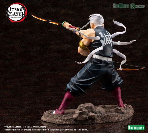 Kotobukiya - Demon Slayer: Kimetsu no Yaiba - Tengen Uzui ArtFX J Figure - Fundom