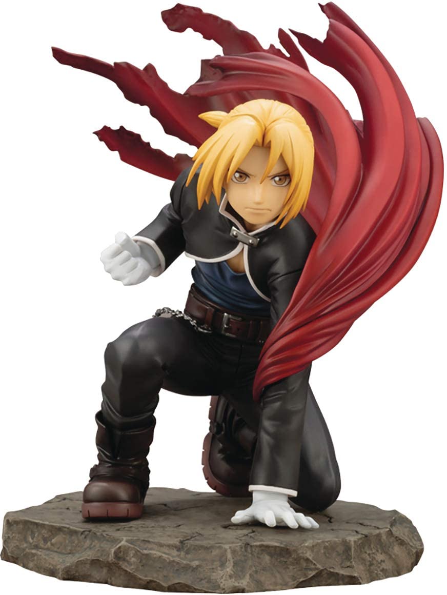 Kotobukiya Fullmetal Alchemist: Edward Elric ArtFX J 6" Statue - Fundom