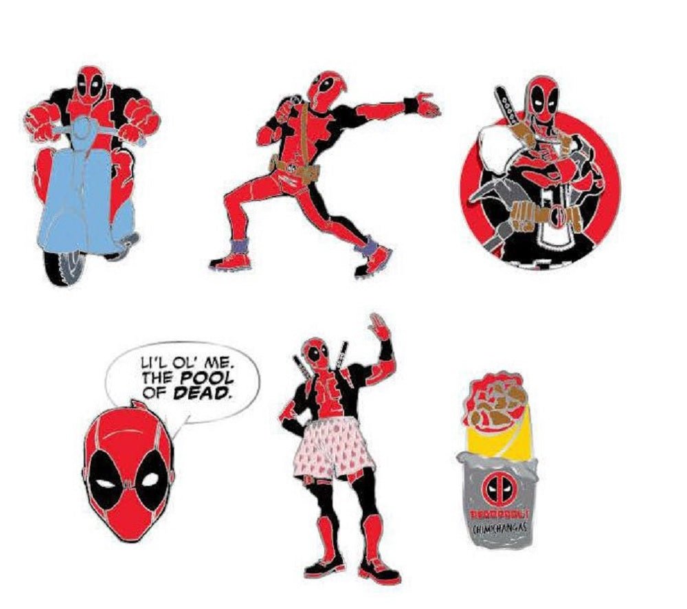Loungefly Marvel Deadpool Random Blind Box Enamel Pin - Fundom