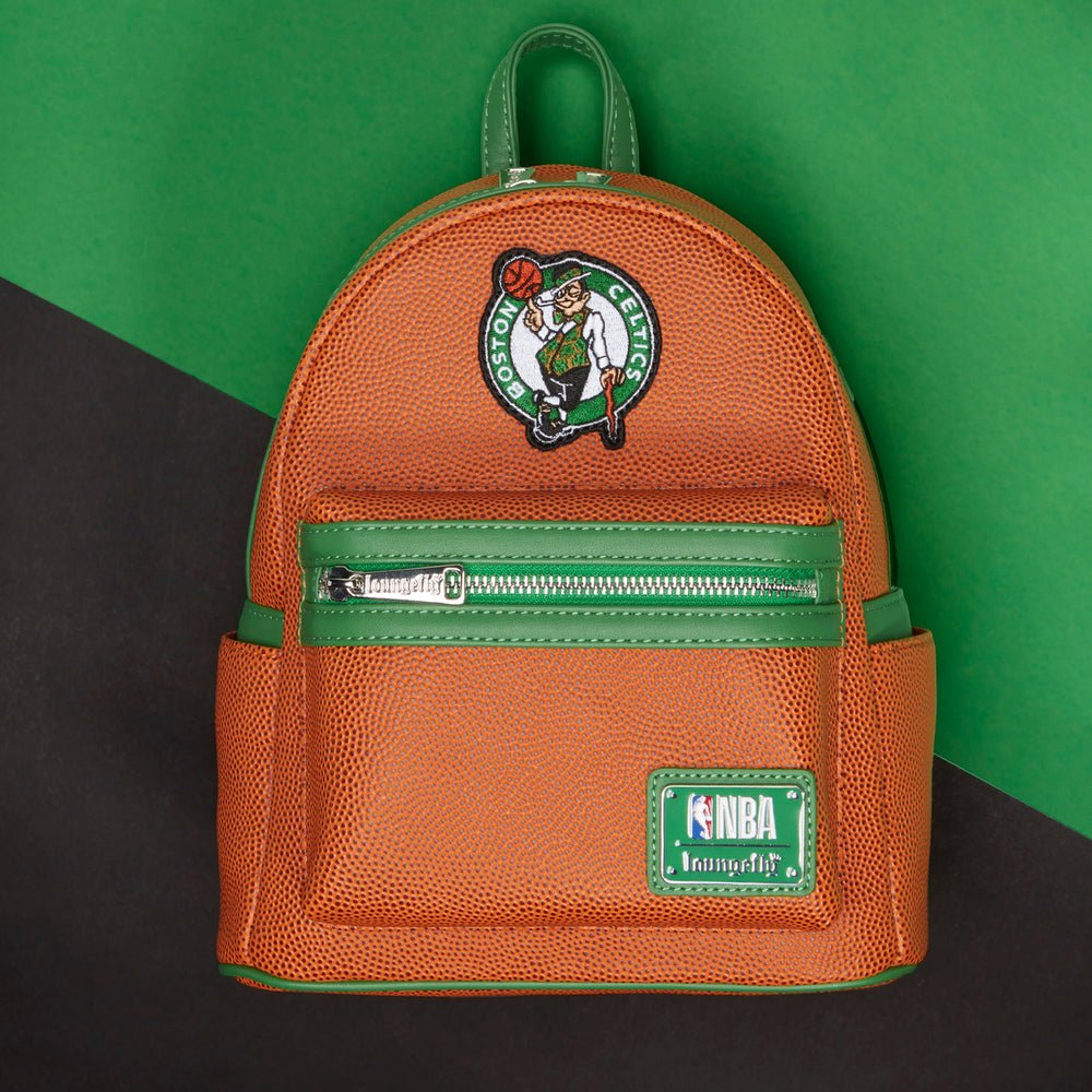 Loungefly NBA Boston Celtics Basketball Logo Mini Backpack - Fundom