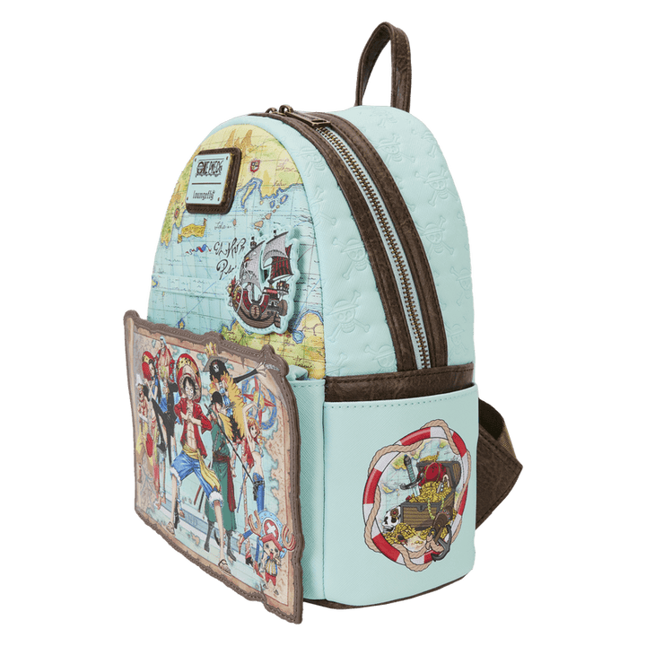 Loungefly One Piece 25th Anniversary Straw Hat Pirates Mini Backpack - Fundom