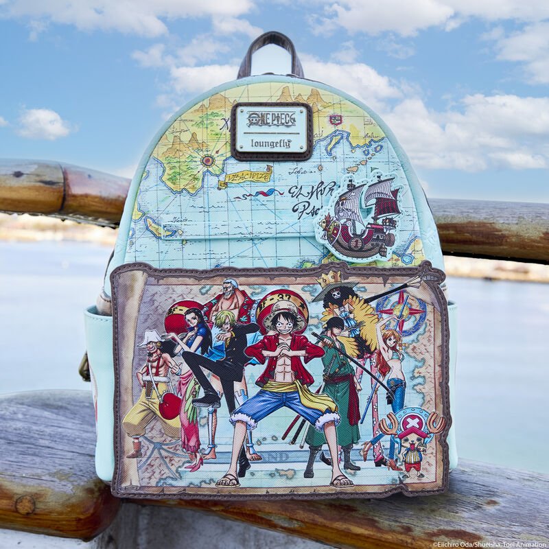 Loungefly One Piece 25th Anniversary Straw Hat Pirates Mini Backpack - Fundom
