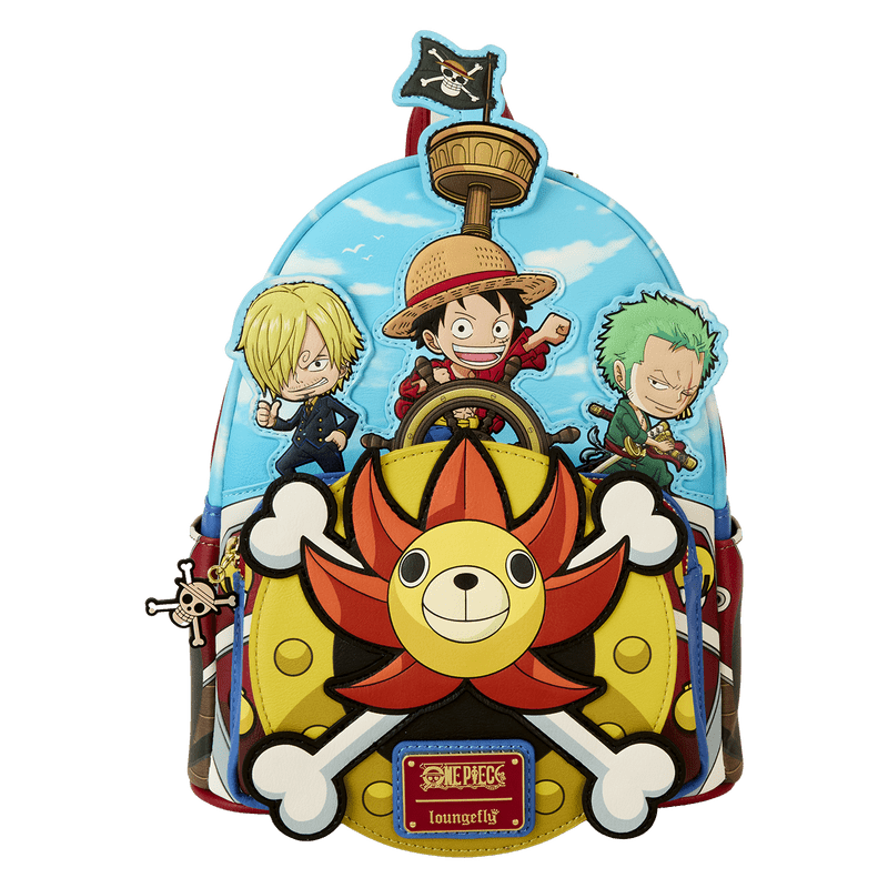 Loungefly One Piece Thousand Sunny Ship Mini Backpack - Fundom