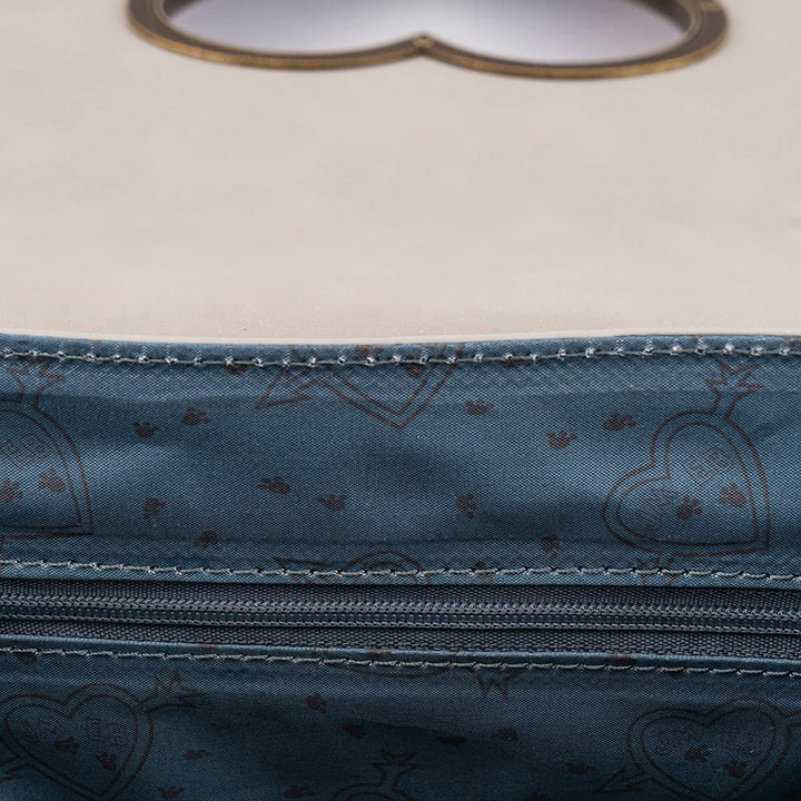Loungefly x Lady and the Tramp Heart Paw Prints Crossbody Purse - Fundom