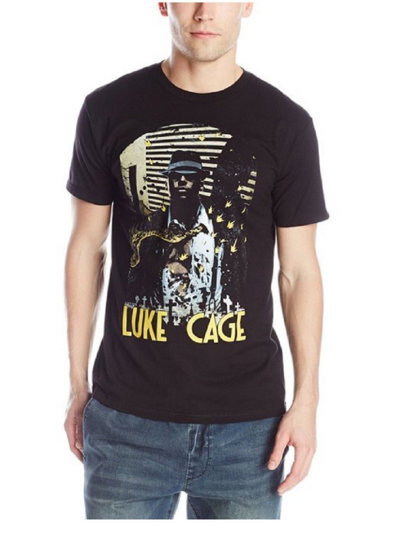 Luke Cage Indestructible Cage Marvel Comics Adult T-Shirt - Fundom