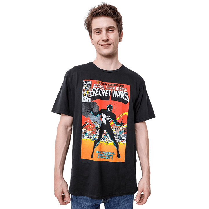 Marvel Comics Secret Wars 8 Licensed Fitted Adult Unisex T-Shirt - Fundom