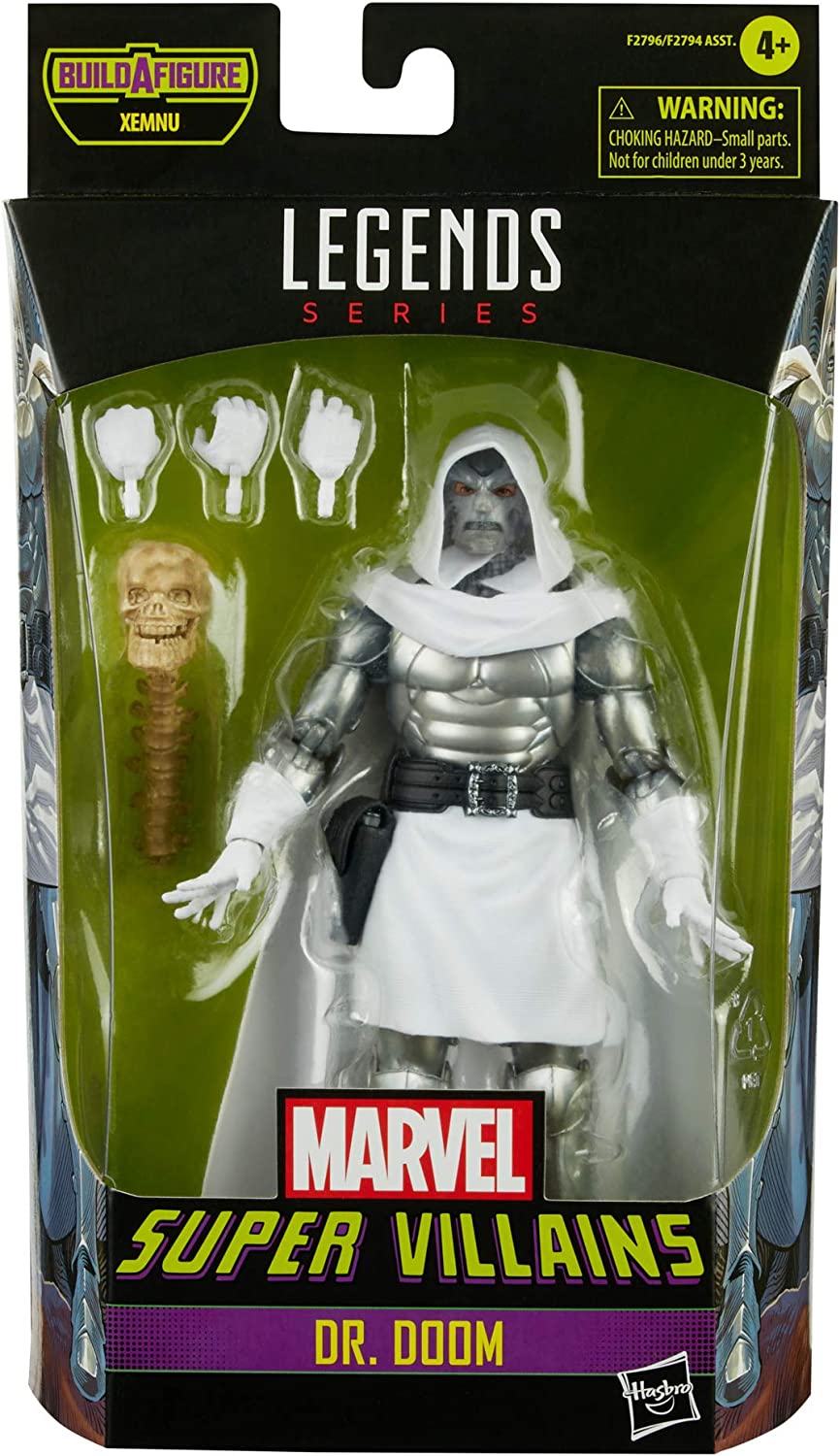 Marvel Hasbro Legends Series 6 - inch Dr. Doom Collectible Action Figure - Fundom