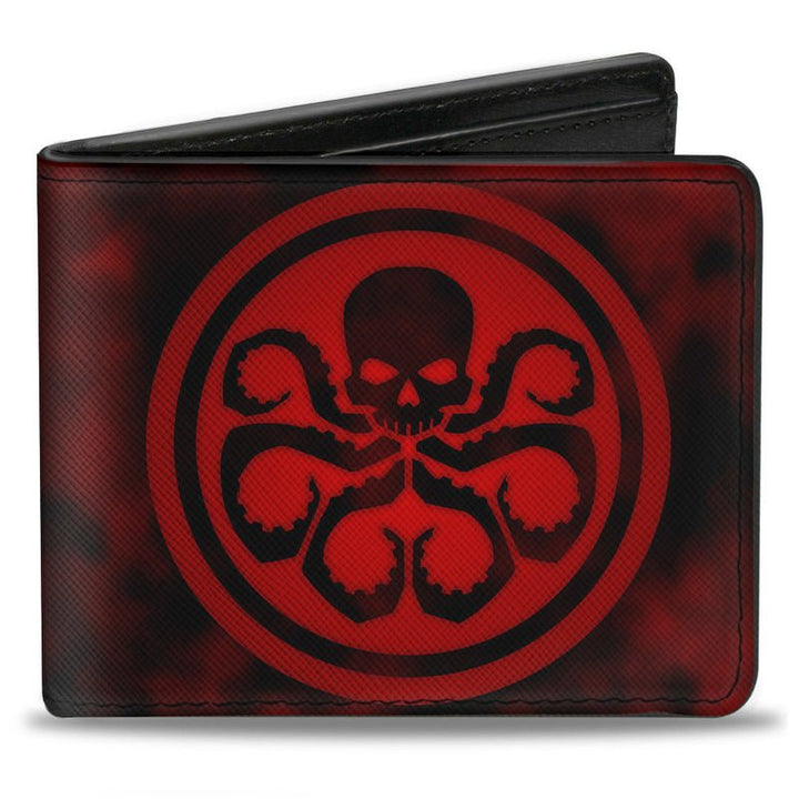 Marvel Hydra Logo With Smoke Bifold Wallet - Fundom