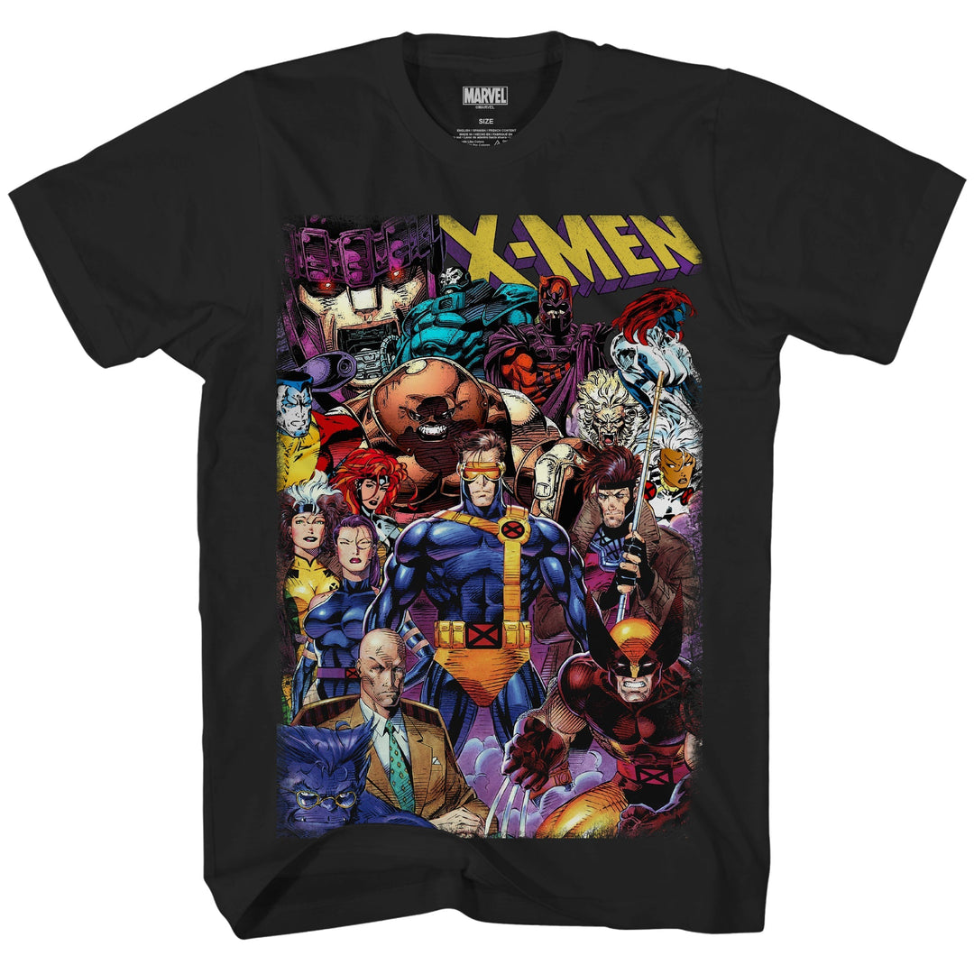 Marvel X - Men 90's Heroes & Villains All In Adult T-Shirt - Fundom