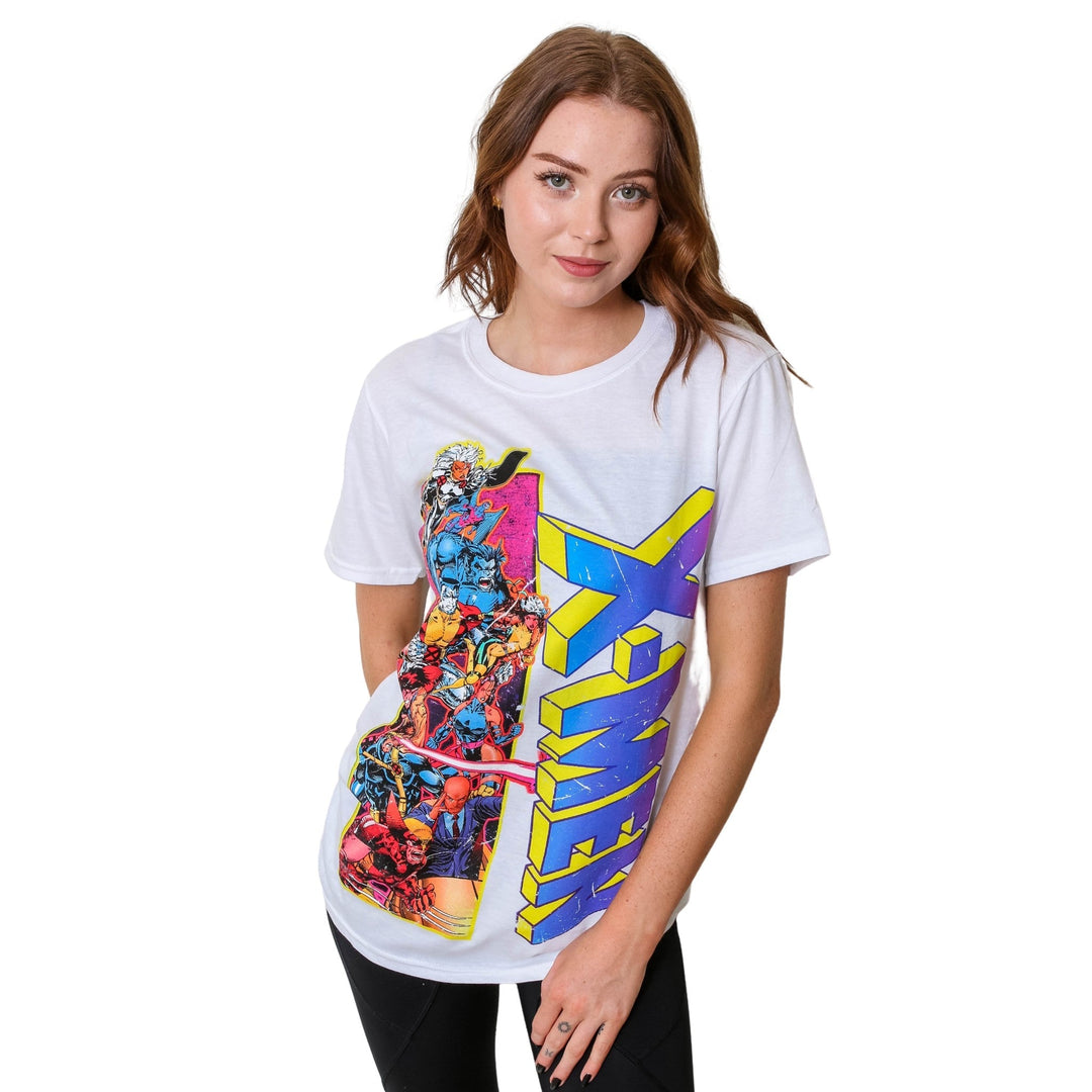 Marvel X - Men 90's Team Wolverine Gambit Rogue Cyclopes Men's T-Shirt - Fundom