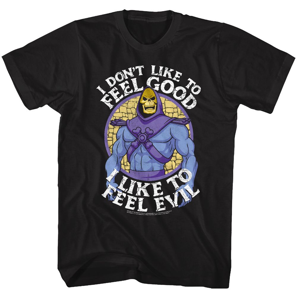 Masters Of The Universe - Feel Evil - Adult T-Shirt - Fundom
