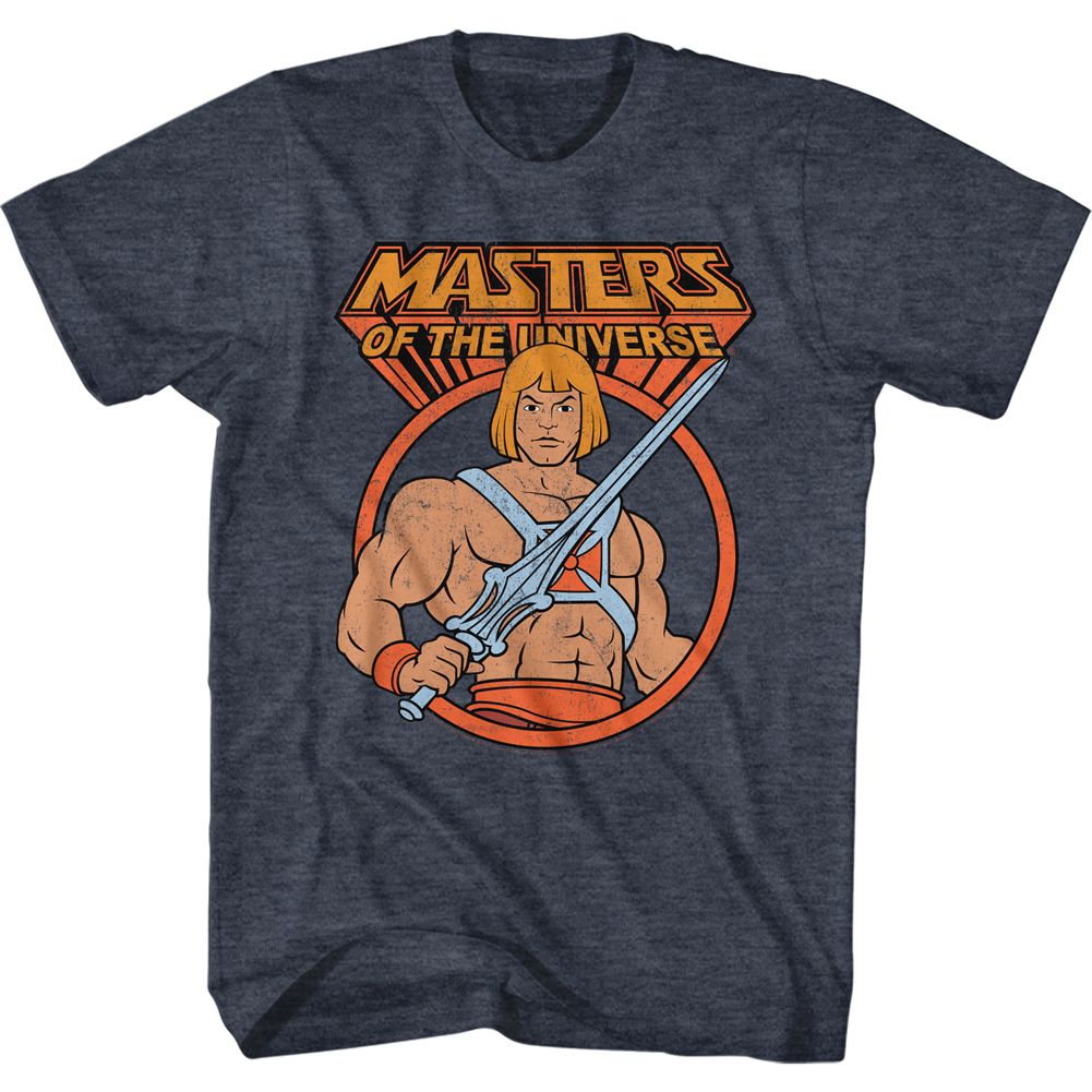 Masters Of The Universe He Man Circle Adult T-Shirt - Fundom