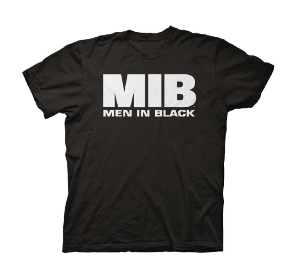 Men in Black Adult Unisex MIB Logo Adult T-Shirt - Fundom