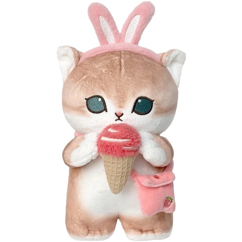 Mofusand Ice Cream Cat Plush 9" - Fundom