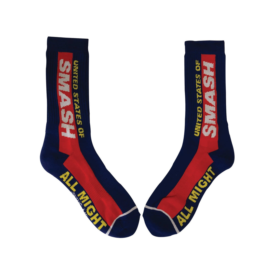 My Hero Academia All Might USOF Athletic Crew Socks - Fundom
