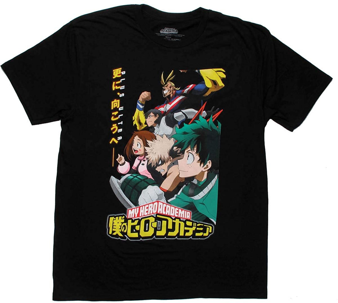 My Hero Academia Plus Ultra Group Adult T-Shirt - Fundom