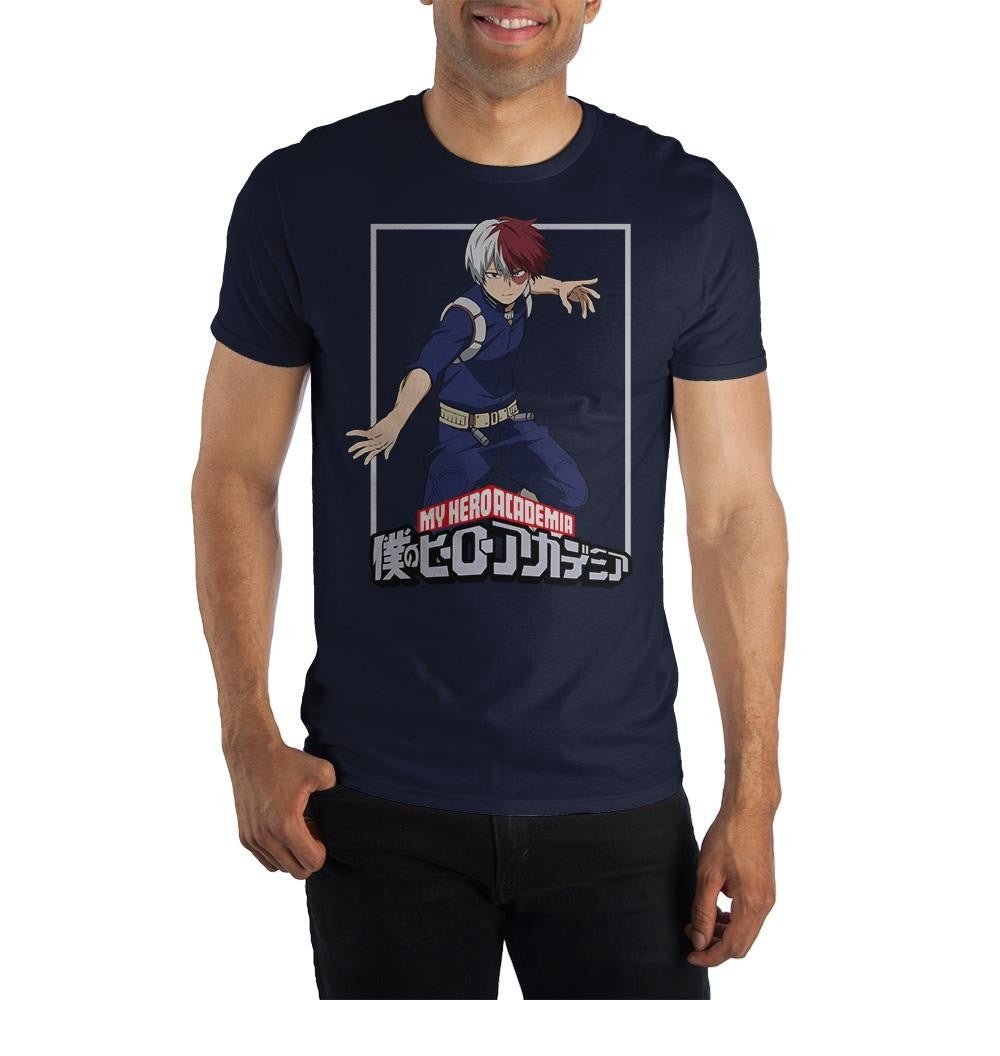 My Hero Academia Shoto Todoroki Adult T Shirt - Fundom