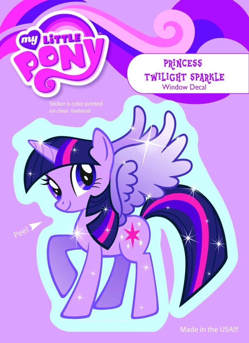 My Little Pony Twilight Sparkle Car Window Decal Sticker - Fundom