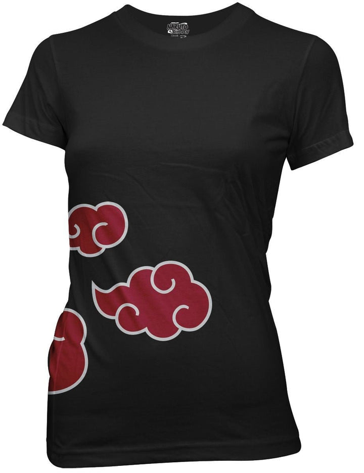 Naruto Shippuden Anti Leaf Clouds Akatsuki Junior T-Shirt - Fundom
