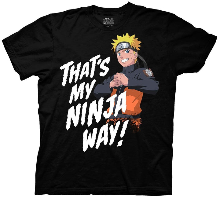 Naruto Shippuden My Ninja Anime Adult T-Shirt - Fundom