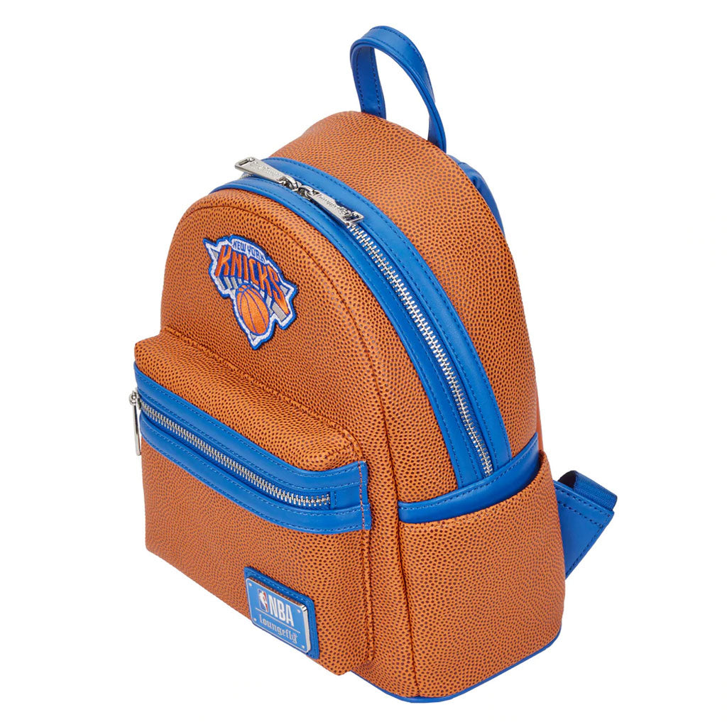 Loungefly NBA New York Knicks Basketball Logo Mini Backpack
