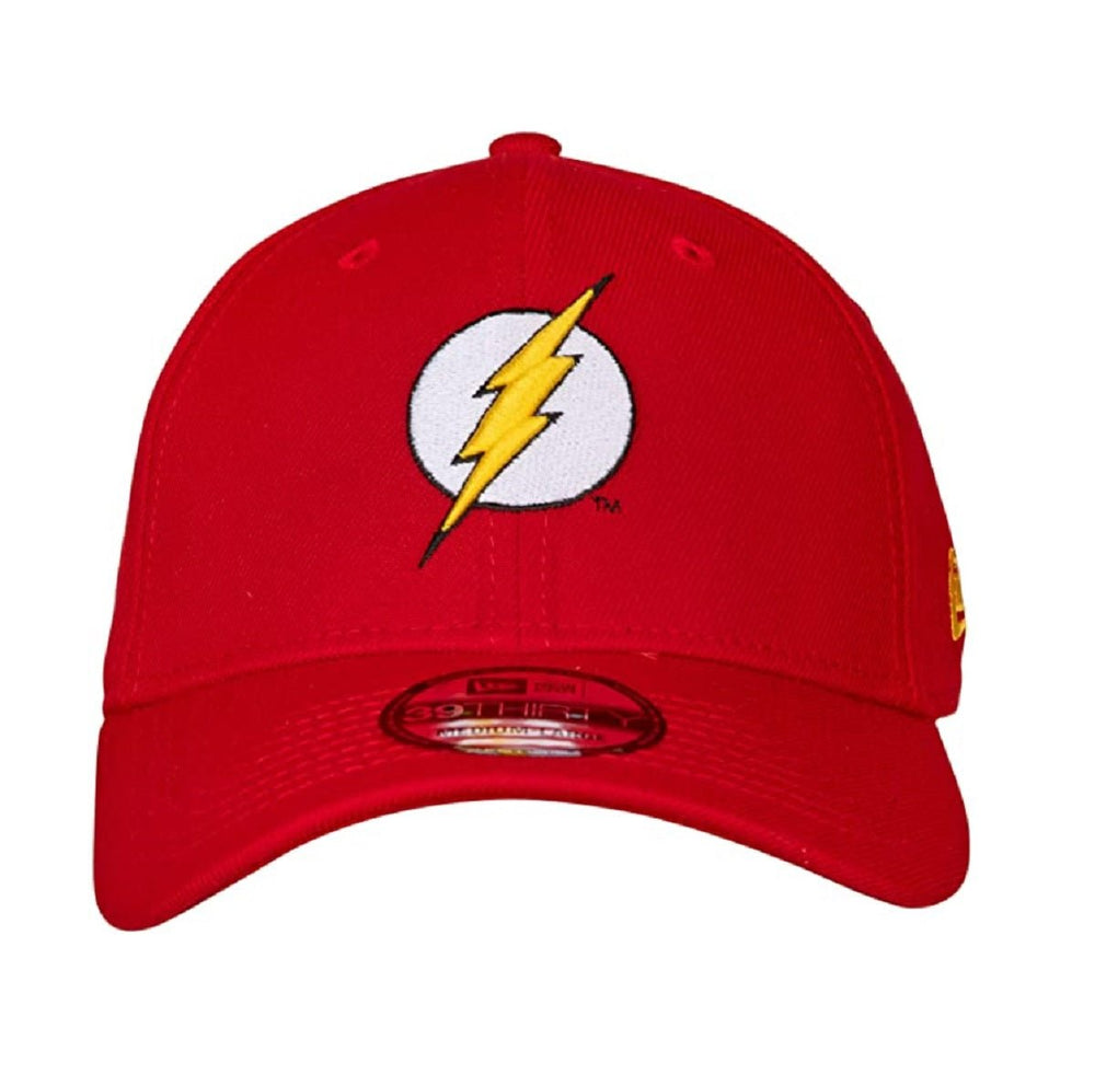 New Era The Flash Classic Symbol Color Block 39Thirty Fitted Hat Cap Small/Medium - Fundom
