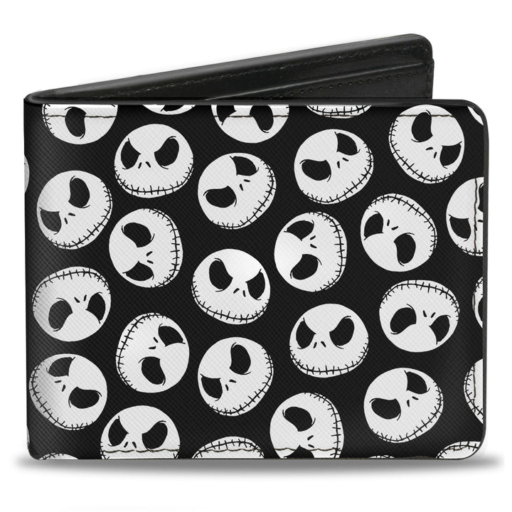 Nightmare Before Christmas Jack Expression Scattered Bi - Fold Wallet - Fundom
