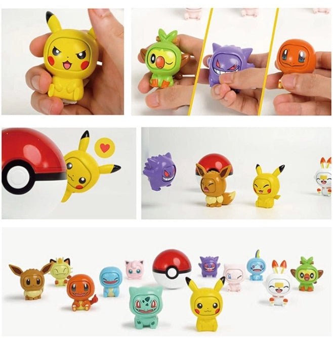 Nintendo Pokemon Face Figure Collection Blind Box - Fundom