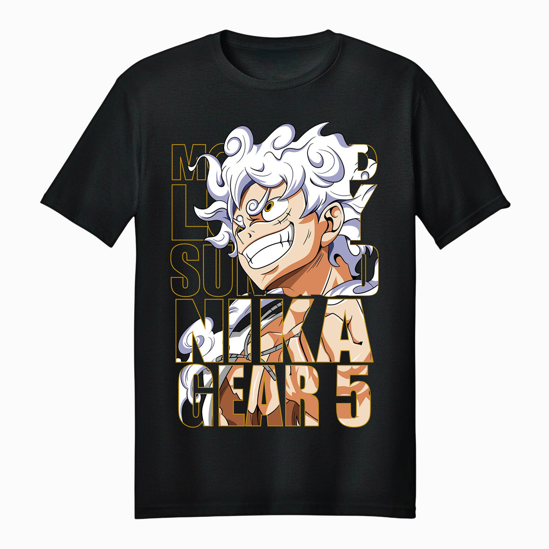 One Piece Gear 5 Luffy Nika Adult Unisex T-Shirt - Fundom