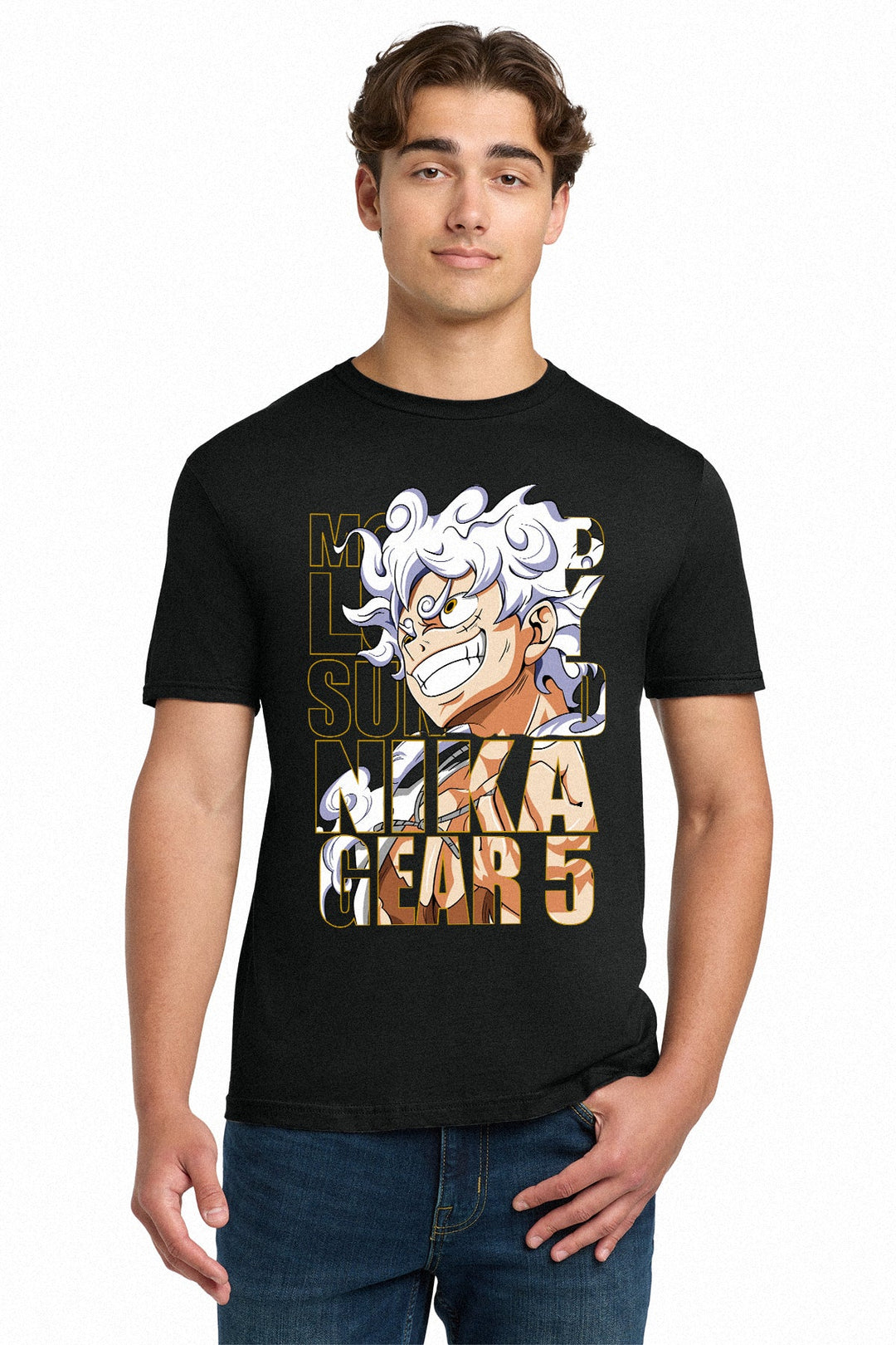 One Piece Gear 5 Luffy Nika Adult Unisex T-Shirt - Fundom