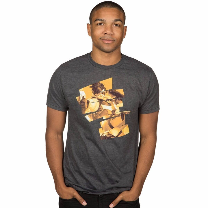 Overwatch Tracer Cheers, Love! Adult T-Shirt - Fundom
