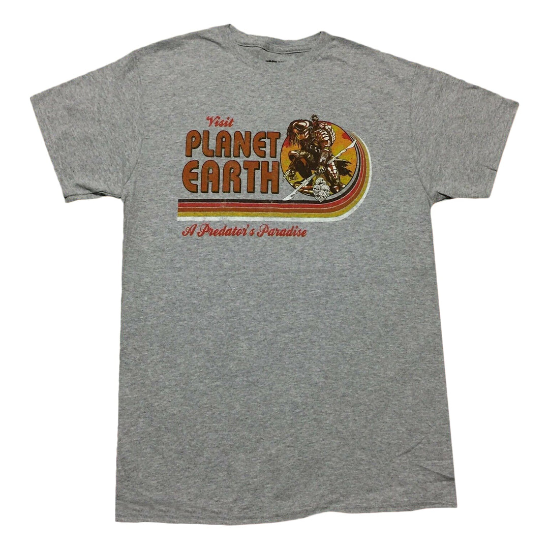 Predator Visit Planet Earth Adult T-Shirt - Fundom