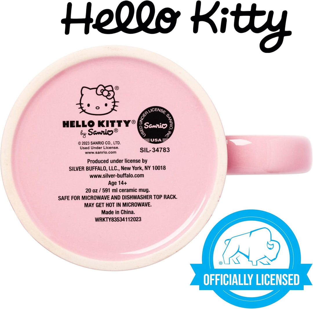 Sanrio Hello Kitty and Friends Kawaii Tokyo Theme Ceramic Mug 20 Ounces - Fundom