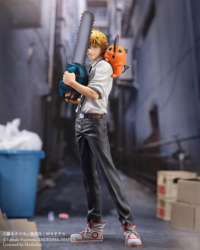 SEGA - Chainsaw Man - Denji & Pochita 1:7 Scale PVC Figure - Fundom