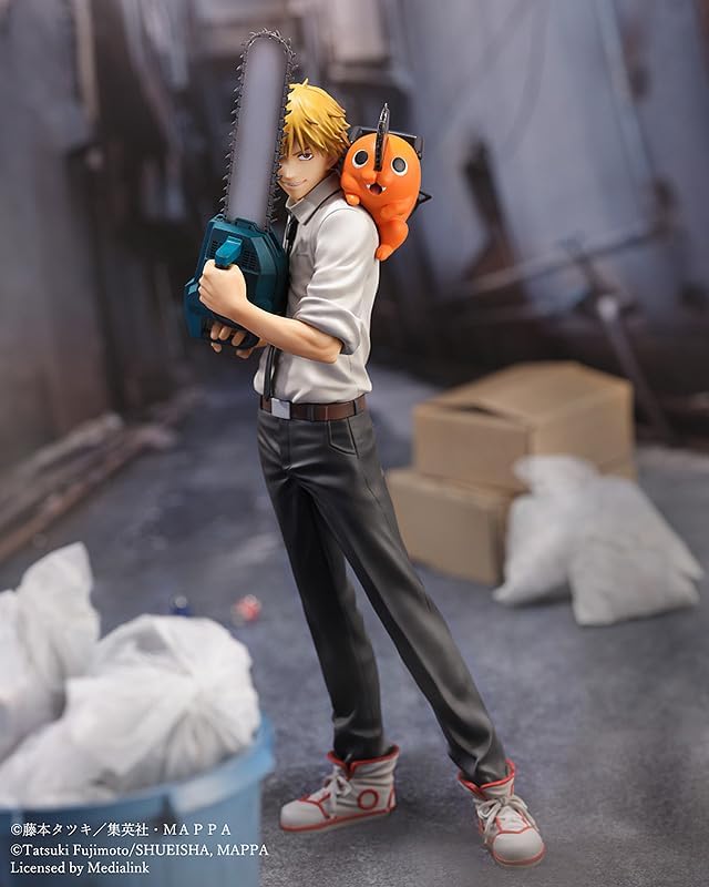 SEGA - Chainsaw Man - Denji & Pochita 1:7 Scale PVC Figure - Fundom