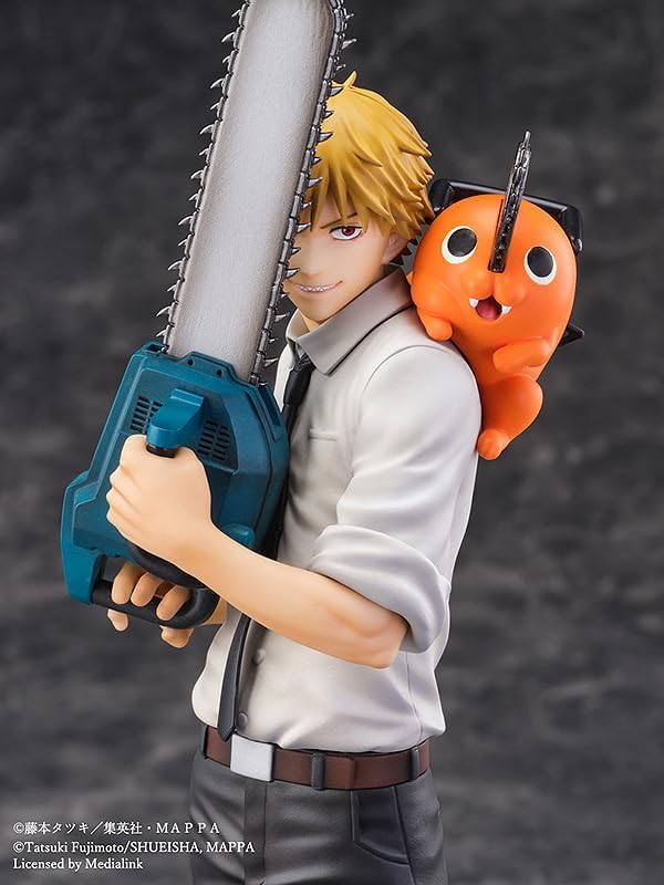 SEGA - Chainsaw Man - Denji & Pochita 1:7 Scale PVC Figure - Fundom