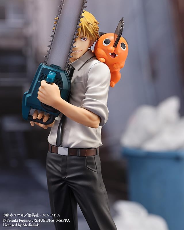 SEGA - Chainsaw Man - Denji & Pochita 1:7 Scale PVC Figure - Fundom