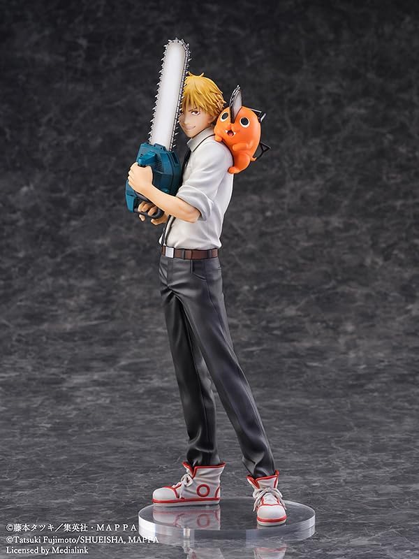SEGA - Chainsaw Man - Denji & Pochita 1:7 Scale PVC Figure - Fundom